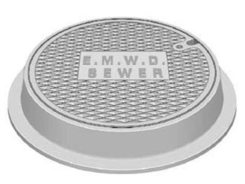 Neenah R-1593 Manhole Frames and Covers